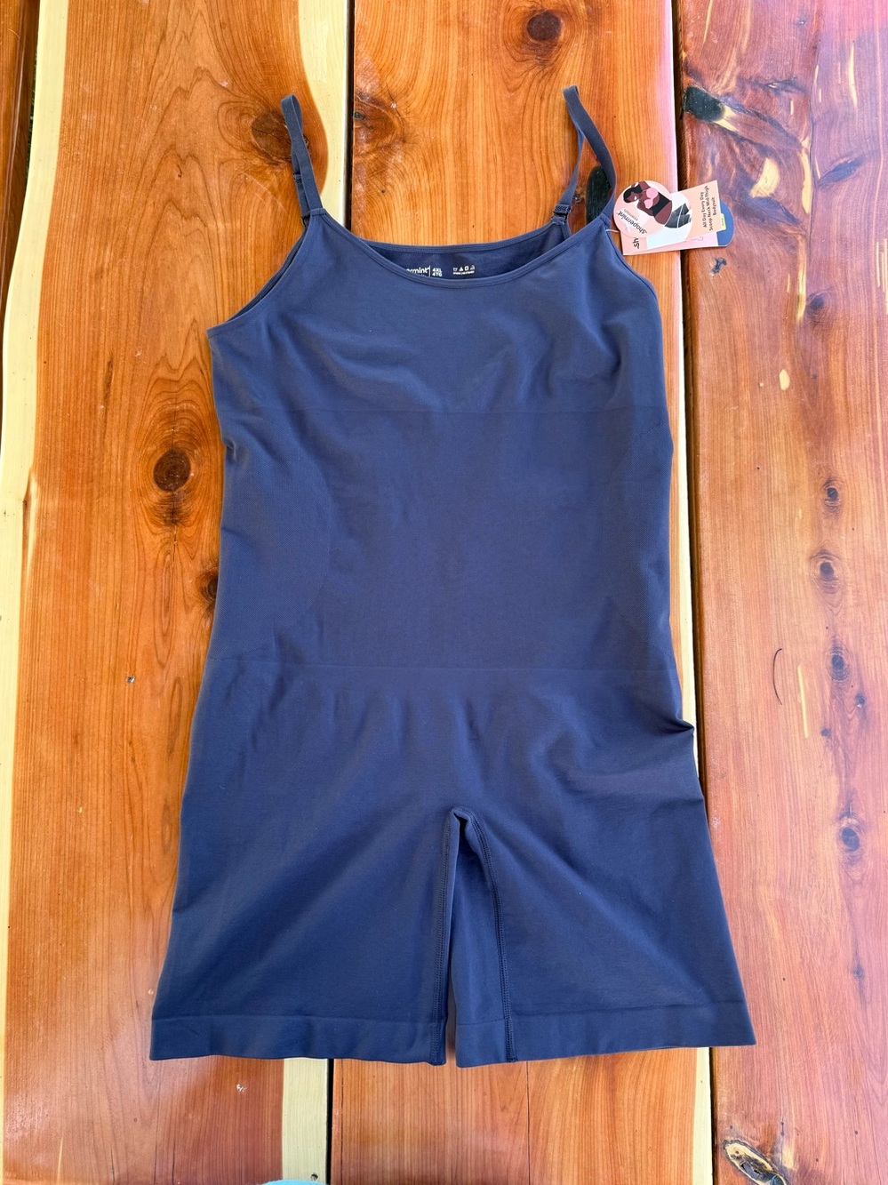 Shapermint NWT All Day Everyday Scoop Neck Mid Thigh Bodysuit 4X